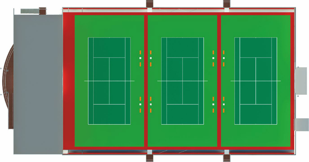Теннисные корты в Абакане